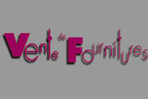 vente de fourniture